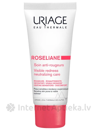 URIAGE Roseliane krēms pret apsārtumu, 40 ml | internetaptieka.lv