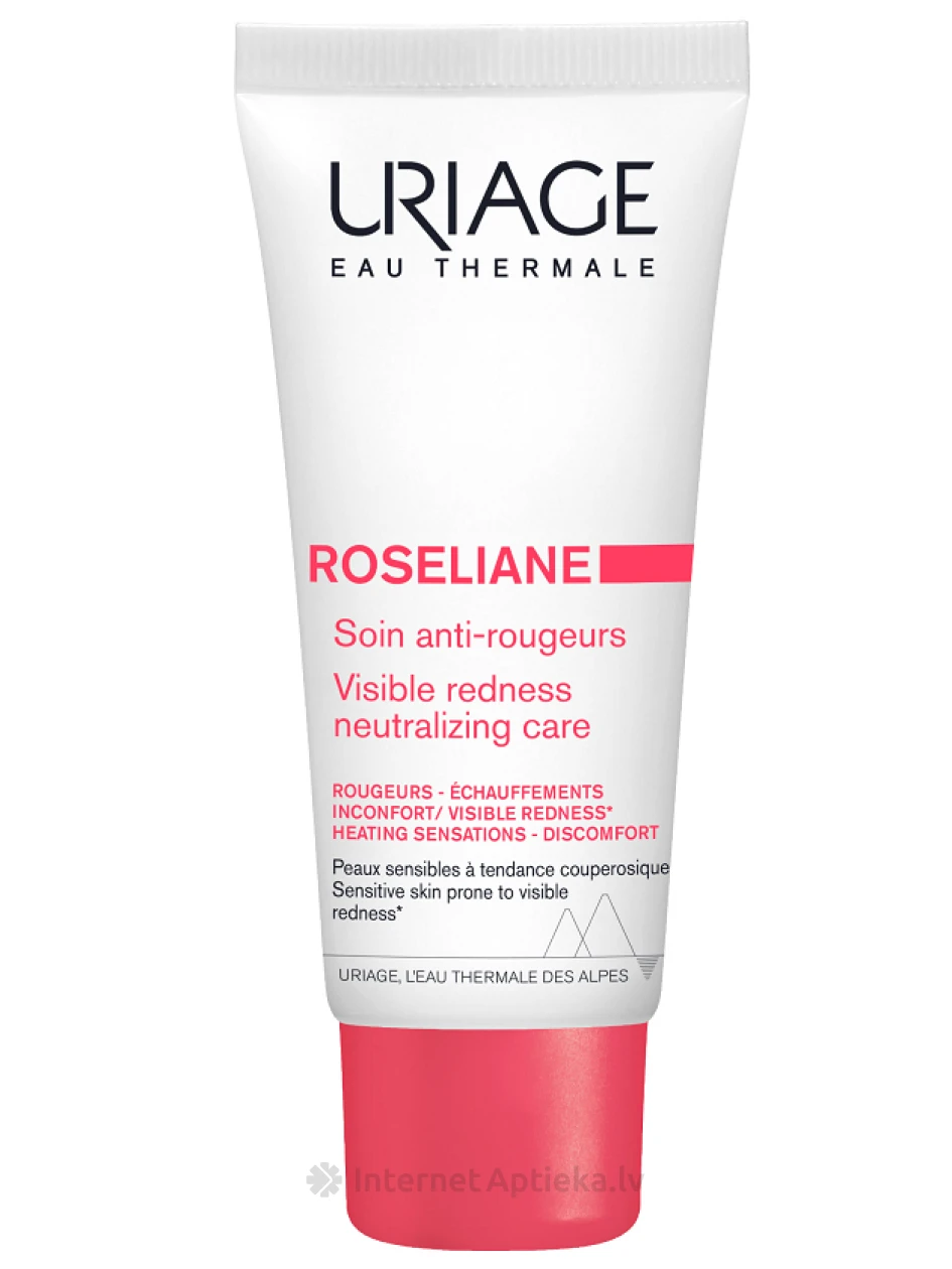 URIAGE Roseliane krēms pret apsārtumu, 40 ml | internetaptieka.lv