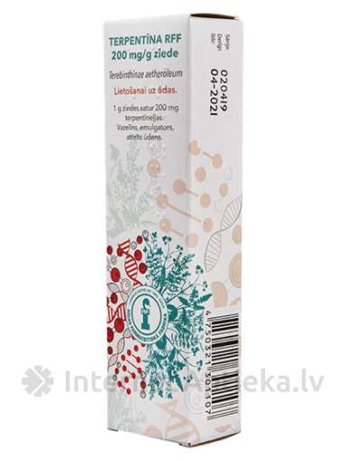 Скипидарная мазь, 30 г | internetaptieka.lv