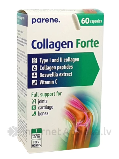 Parene Collagen Forte, 60 kapsulas | internetaptieka.lv