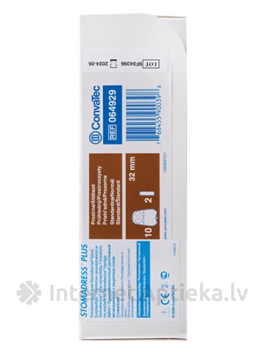 Stomadress Plus однокомпонентные мочеприемники, 32 мм, 10 шт | internetaptieka.lv