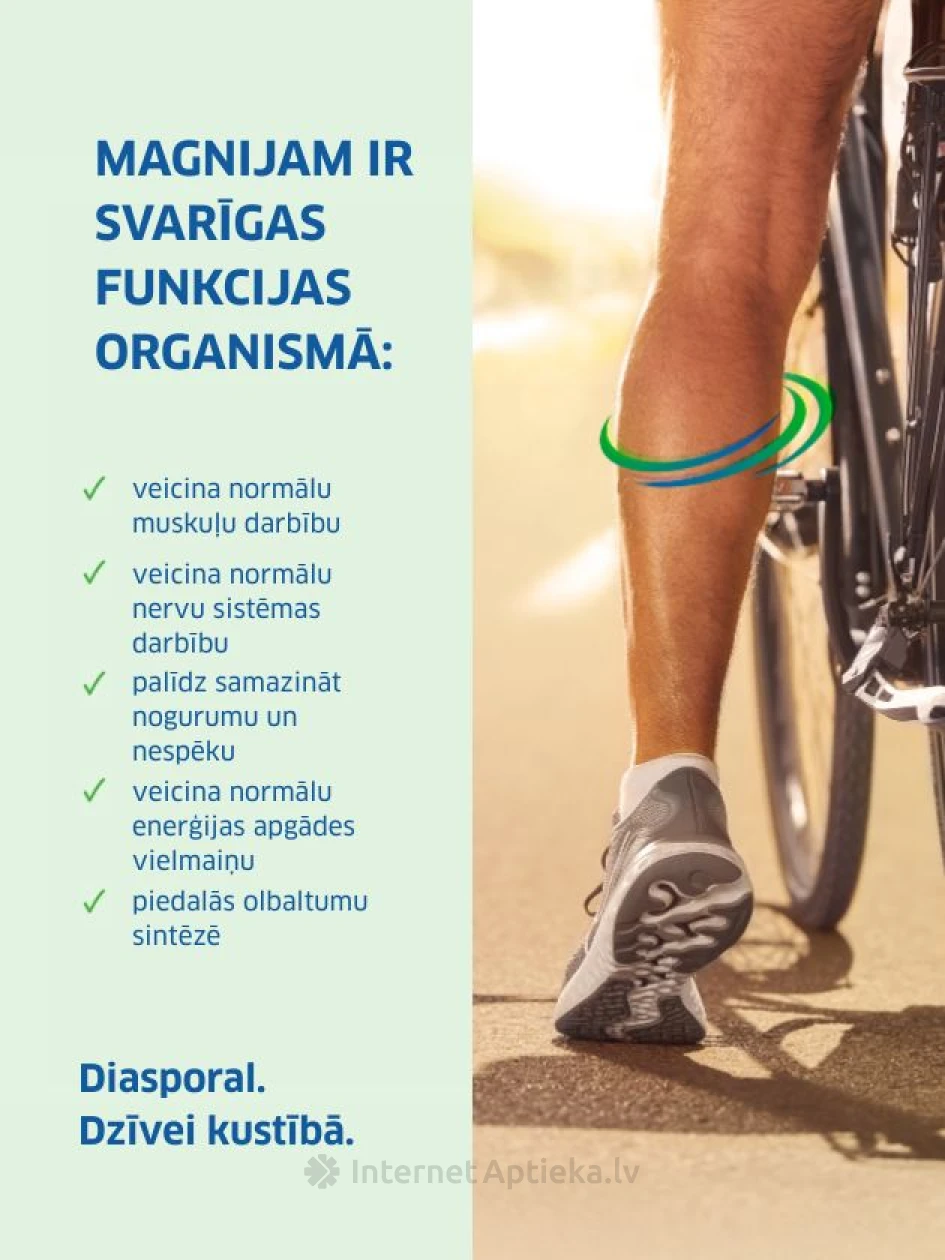 Magnesium Diasporal Extra Direkt 400 mg (magnijs), apelsīnu, 20 paciņas | internetaptieka.lv