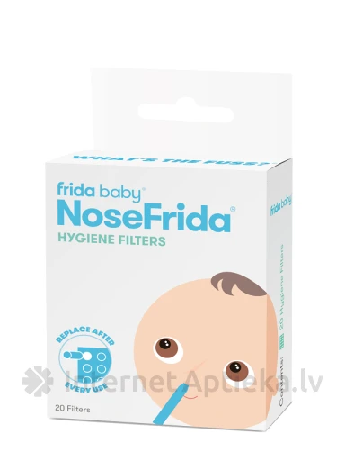 NoseFrida Higiēniskais filtrs, 20 gb. | internetaptieka.lv