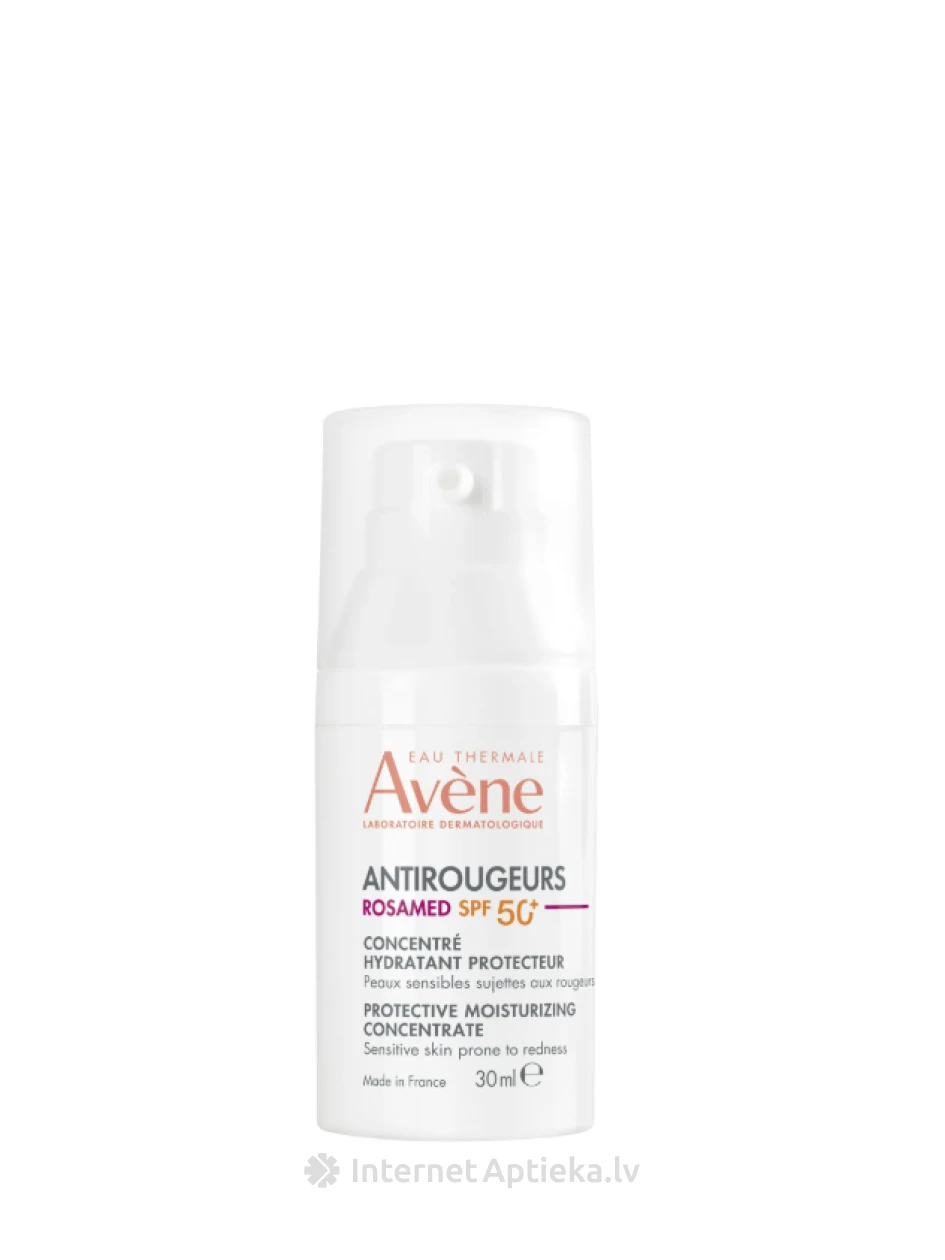 AVENE ANTI-REDNESS Rosamed koncentratas su SPF50+, 30 ml | internetaptieka.lv