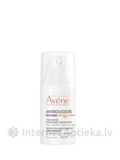 AVENE ANTI-REDNESS Rosamed koncentratas su SPF50+, 30 ml | internetaptieka.lv