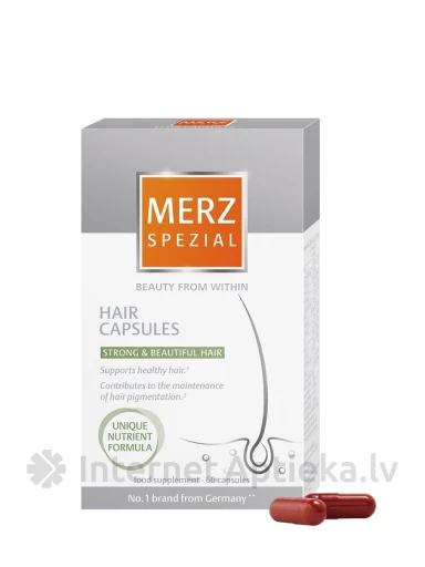Merz Spezial kapsulas matiem, 60 gb. | internetaptieka.lv