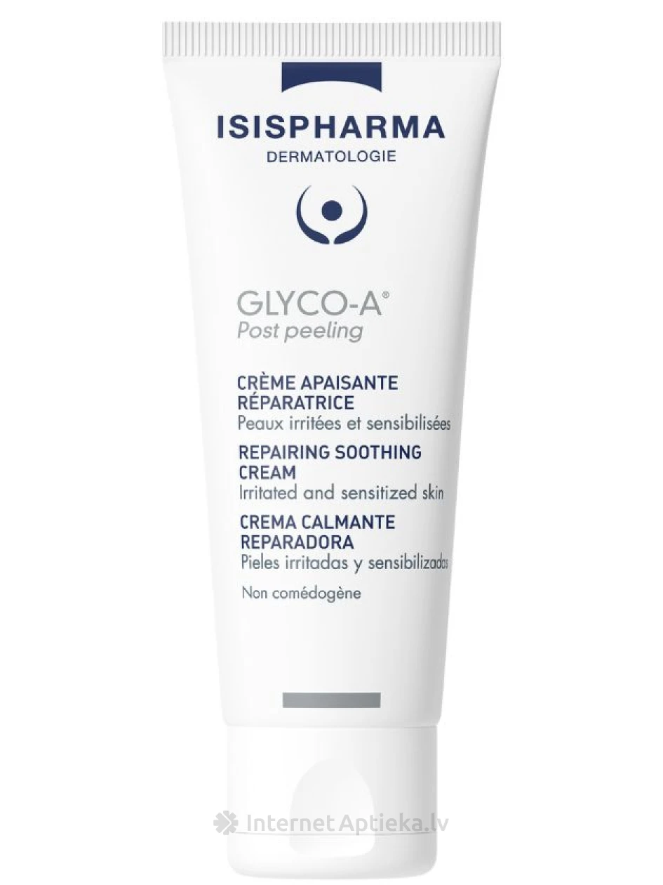 ISISPHARMA GLYCO-A koorimisjärgne kreem, 40 ml | internetaptieka.lv