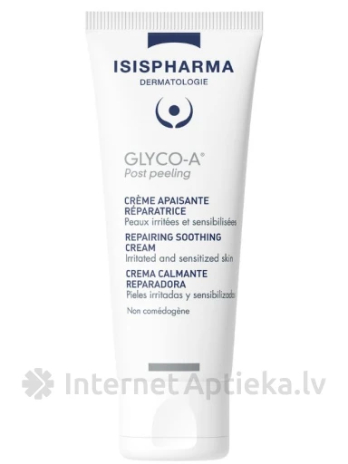 ISISPHARMA GLYCO-A koorimisjärgne kreem, 40 ml | internetaptieka.lv