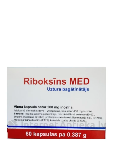 Riboksīns MED, 60 kapsulas | internetaptieka.lv