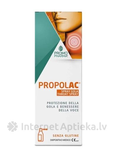 PROMOPHARMA PROPOLAC® Kurgu pihusti, 30 ml | internetaptieka.lv