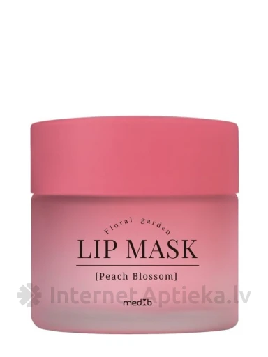 MEDB Floral garden lūpu maska peach blossom, 20 g | internetaptieka.lv