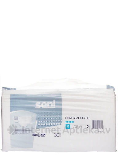 Seni Classic HE Medium Autiņbiksītes, 30 gb. | internetaptieka.lv