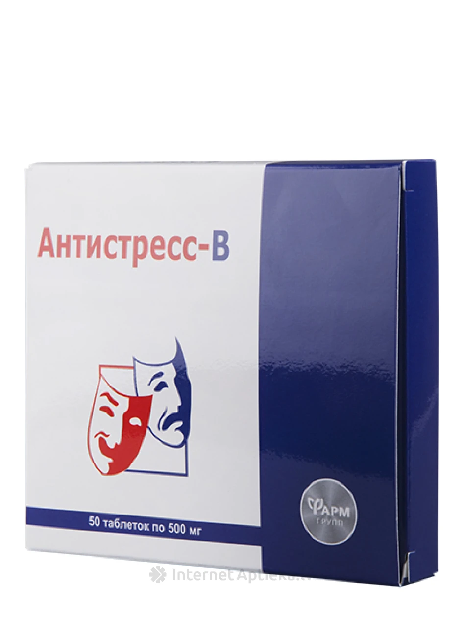 Antistress-B tabletes, 50 tabletes | internetaptieka.lv