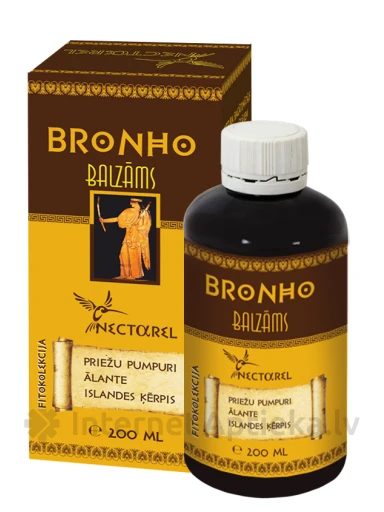 Bronho бальзам, 200 мл | internetaptieka.lv