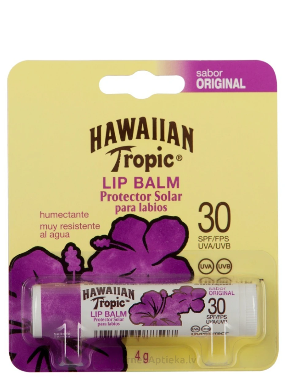 Hawaiin Tropic Lūpukrāsa SPF30, 4 g | internetaptieka.lv