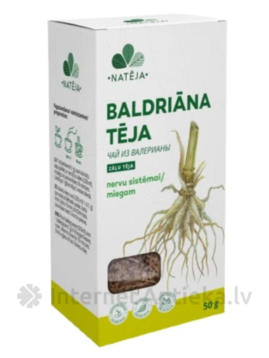 Natēja Baldriāna tēja, 50 g | internetaptieka.lv