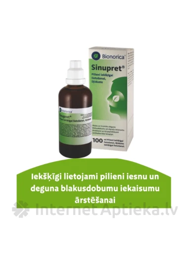 Sinupret pilieni, 100 ml | internetaptieka.lv