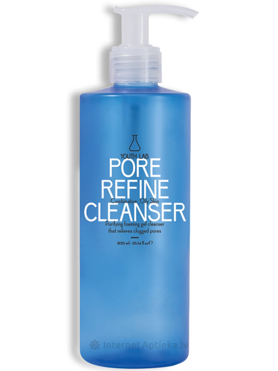 Youth Lab Pore Refine очищающее средство для лица Combination/Oily Skin, 300 мл | internetaptieka.lv