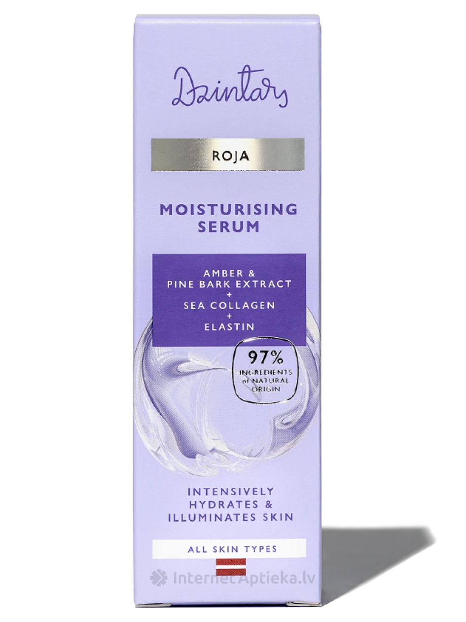 Dzintars Mitrinošs serums Roja, 30 ml | internetaptieka.lv