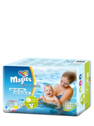 Magics Swimpants L 14+kg детские трусики для плавания, 10 шт. | internetaptieka.lv