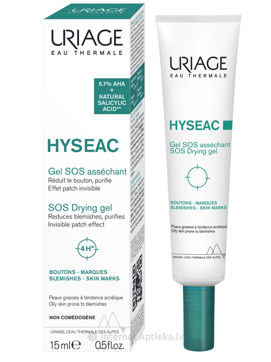 URIAGE Hyseac SOS gels, 15 g | internetaptieka.lv