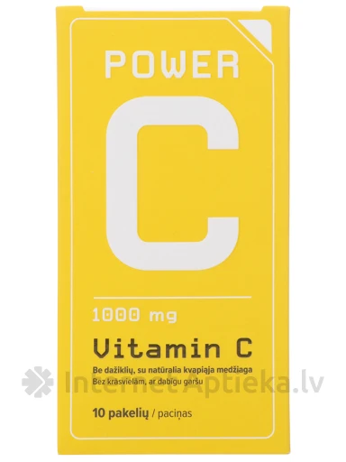 POWER C 1000mg, PULVERIS, 10 gb. | internetaptieka.lv