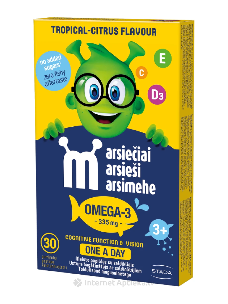 Walmark Marsieši Omega-3, 30 tablečių | internetaptieka.lv