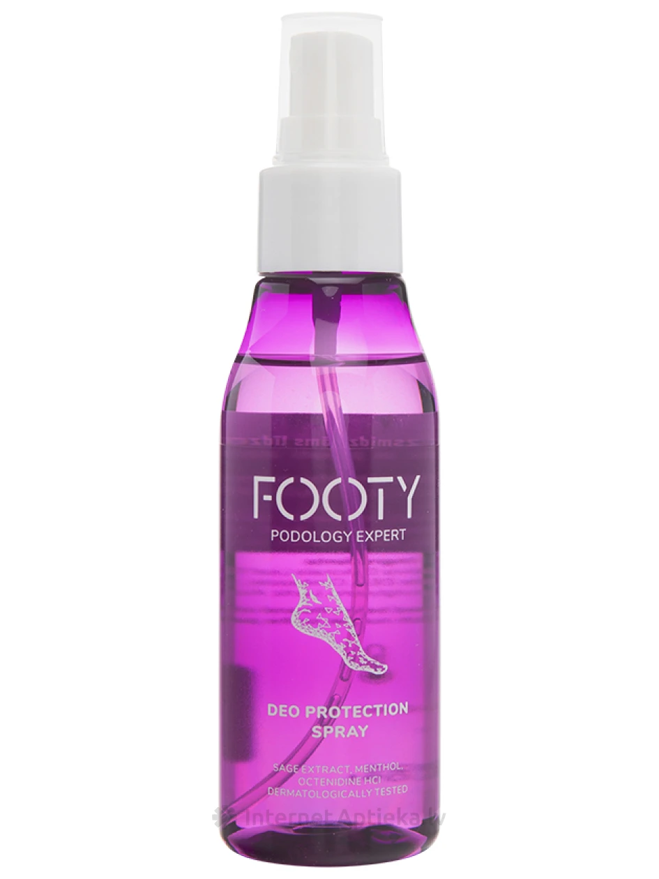 FOOTY, higistamisvastane sprei jalgadele, 100 ml | internetaptieka.lv