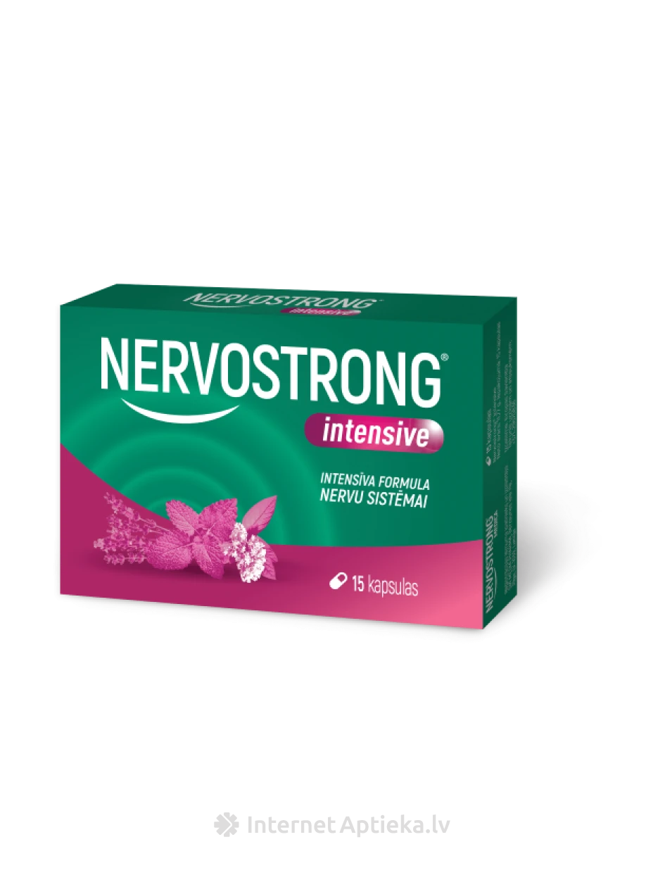 Nervostrong INTENSIVE, 15 kapsulas | internetaptieka.lv