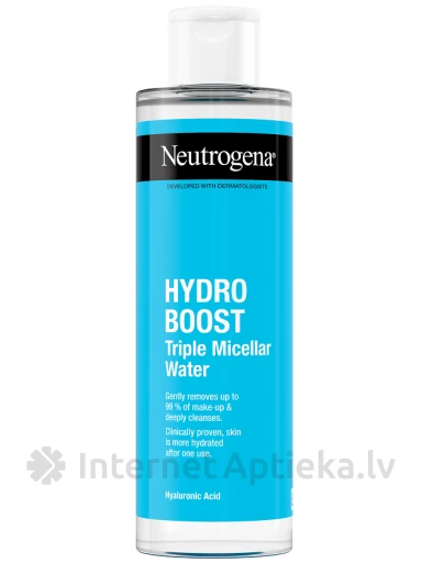 NEUTROGENA Hydro Boost trīskaršs micelārais ūdens, 400 ml | internetaptieka.lv