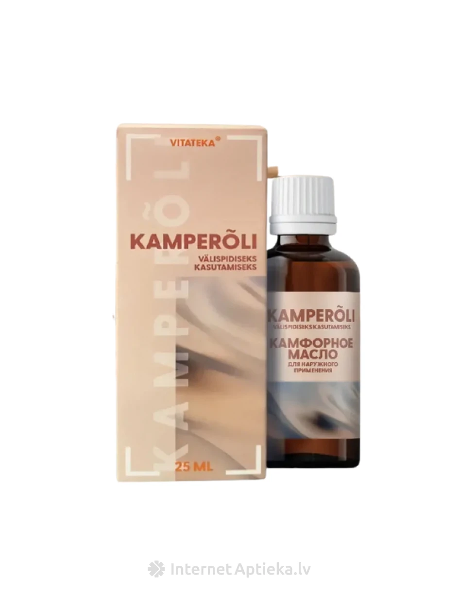 Kampara eļļa, 25 ml | internetaptieka.lv