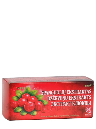 HERBIN Kurgi ekstrakt, 60 tabletti | internetaptieka.lv