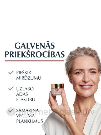 Eucerin Hyaluron-Filler+Elasticity Rose SPF30 dienas krēms, 50 ml | internetaptieka.lv