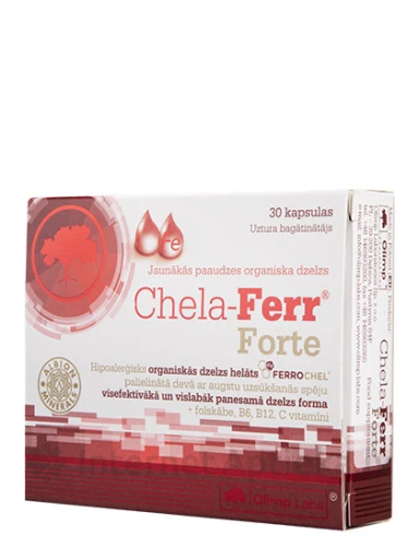 Olimp Labs Chela-Ferr Forte, 30 капсул | internetaptieka.lv