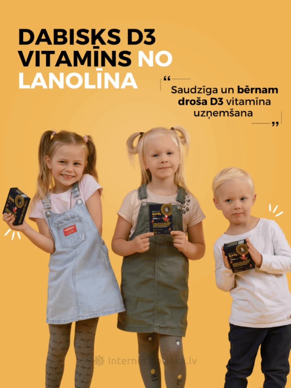LYL sunD3 KID 1000 SV (250 доз), спрей, 25 мл | internetaptieka.lv