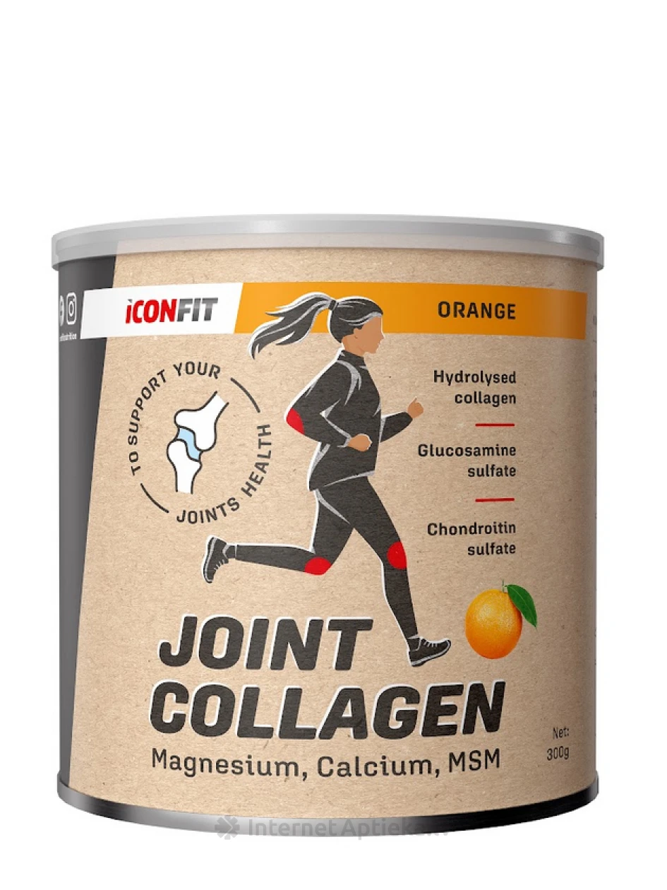 ICONFIT Joint Collagen - Orange, 300 g | internetaptieka.lv