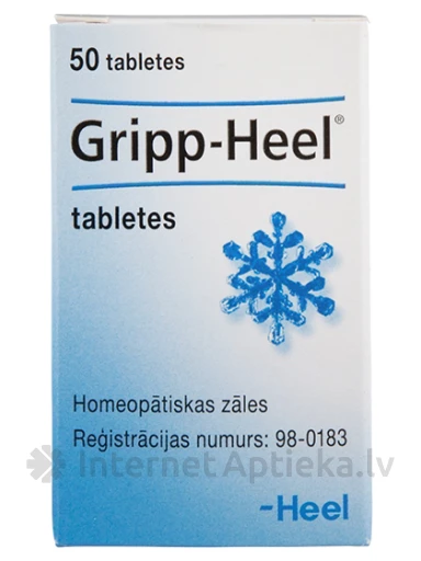 Gripp-Heel, 50 tabletti | internetaptieka.lv