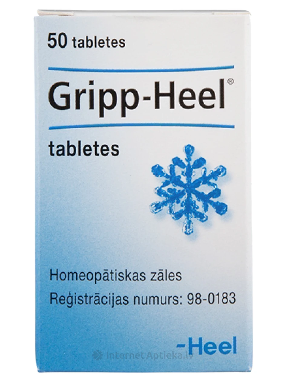 Gripp-Heel, 50 tabletes | internetaptieka.lv