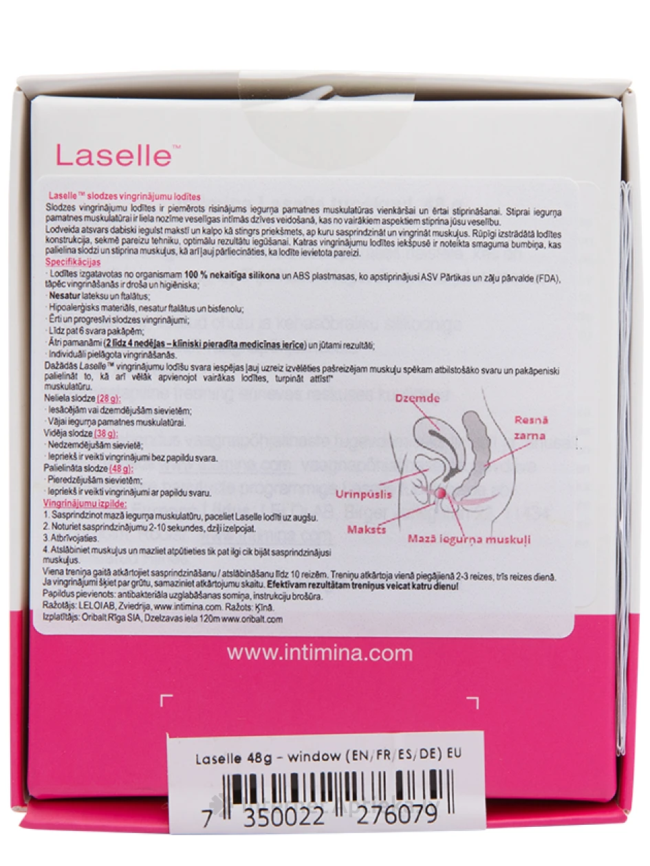 Intimina Laselle tupepall 48 g, 1 tk. | internetaptieka.lv