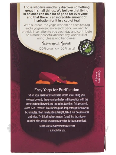 Tēja Yogi Detox, 30.6 g | internetaptieka.lv