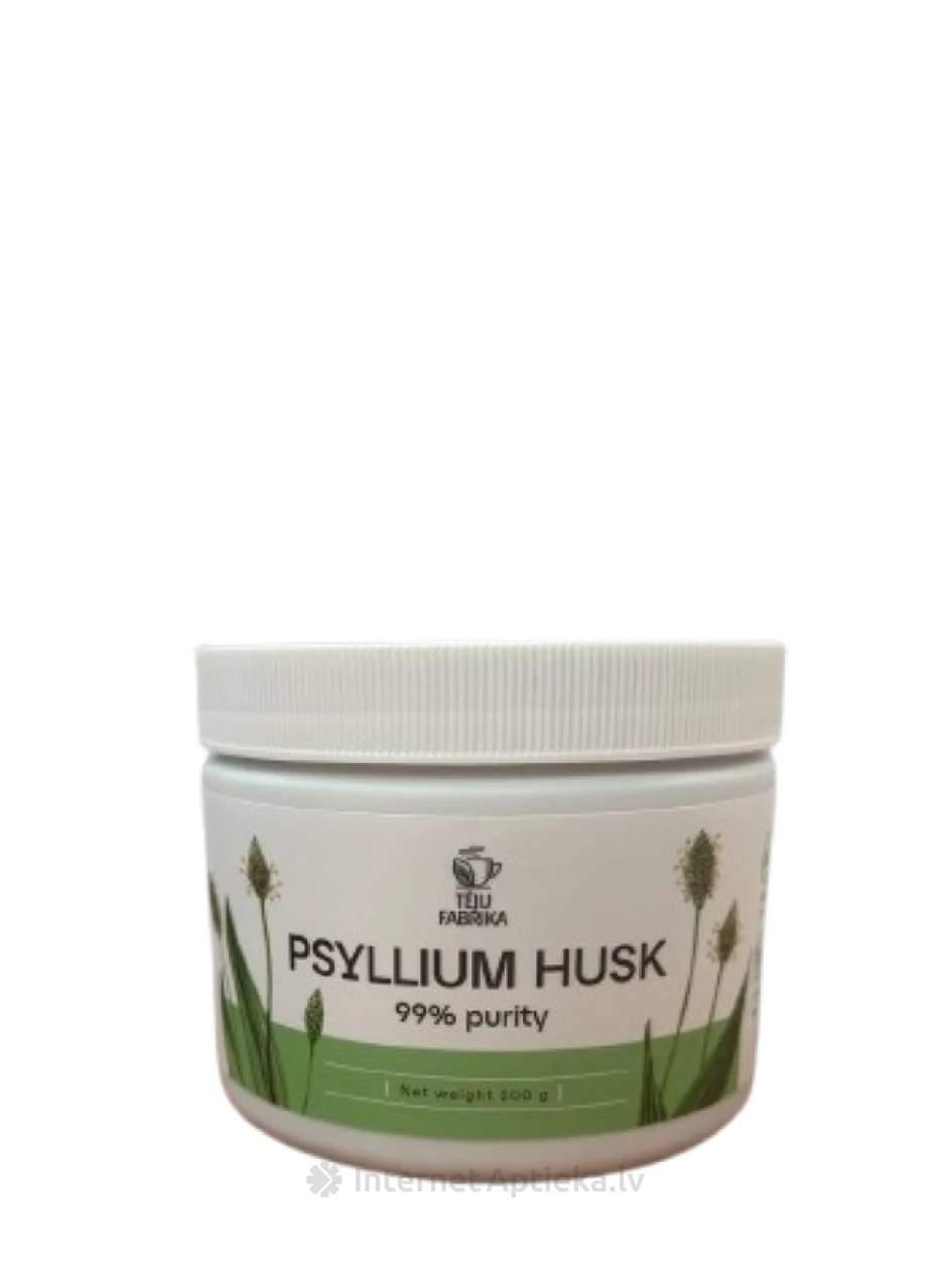 Psyllium HUSK Psilliums ceļteka sēklu mizas pulveris, 200 g | internetaptieka.lv