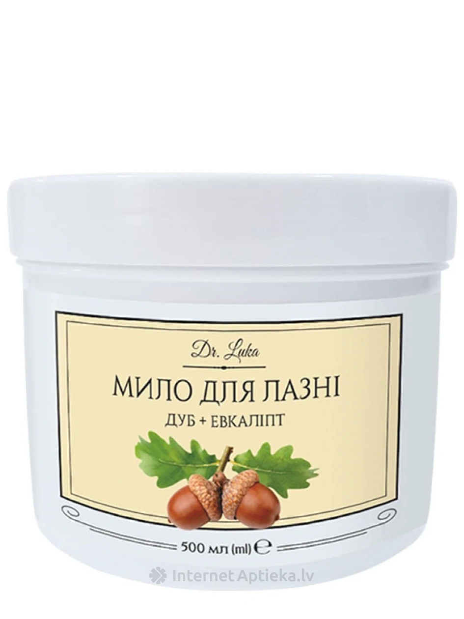 Dr. Luka Ziepes pirtij OZOLS + EIKALIPTS, 500 ml | internetaptieka.lv