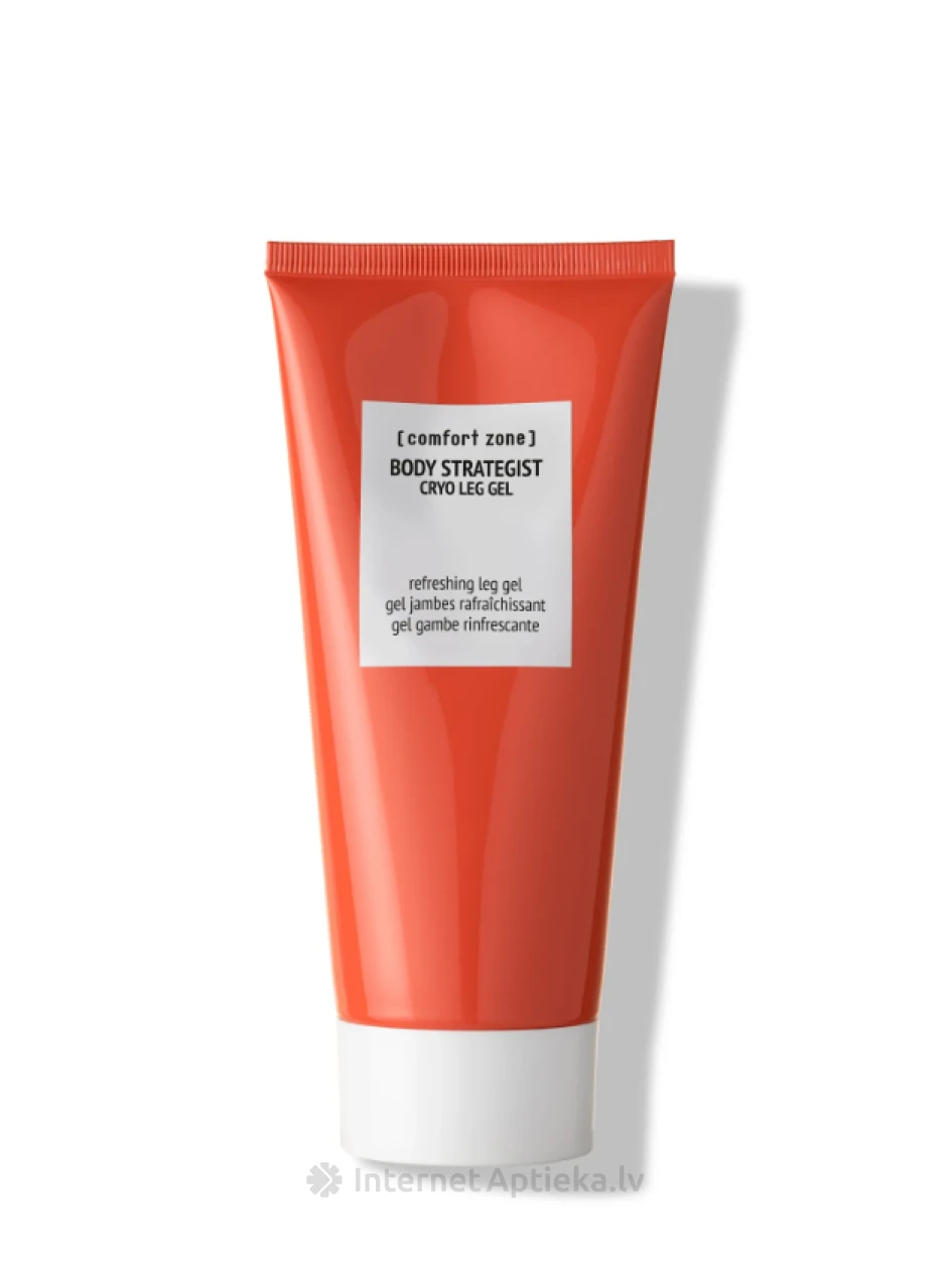 COMFORT ZONE BODY STRATEGIST atvēsinošs krēms kāju vieglumam, 200 ml | internetaptieka.lv