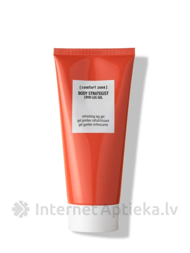 COMFORT ZONE BODY STRATEGIST atvēsinošs krēms kāju vieglumam, 200 ml | internetaptieka.lv