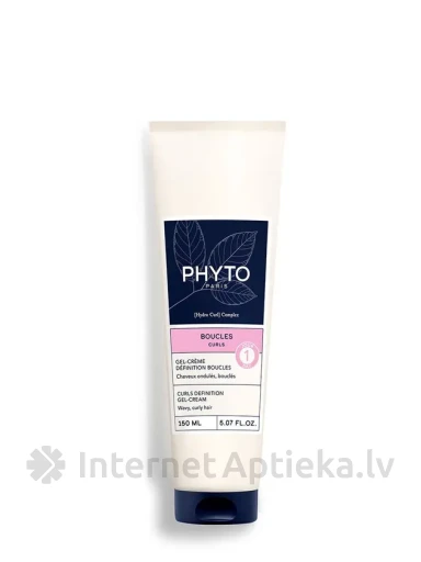 PHYTO CURLS DAY1 soengugeel-kreem lainelistele ja lokkis juustele, 150 ml | internetaptieka.lv