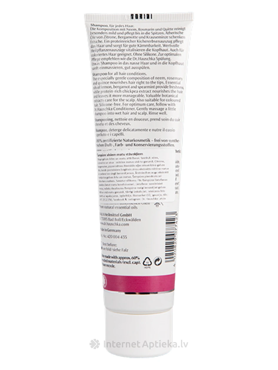 Dr.Hauschka matu šampūns, 150 ml | internetaptieka.lv