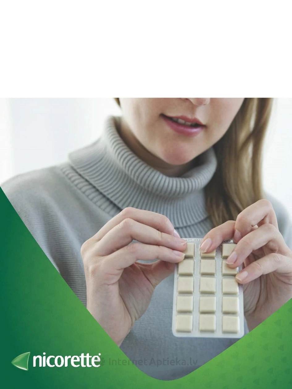 Nicorette Freshmint 2 mg, 30 košļājamās gumijas | internetaptieka.lv