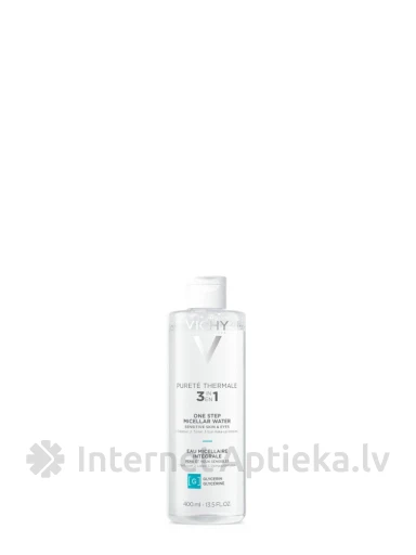 Vichy Pureté Thermale micelārais ūdens jutīgai ādai, 400 ml | internetaptieka.lv