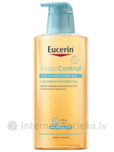 Eucerin AtopiControl vanni- ja dušiõli, 400 ml | internetaptieka.lv
