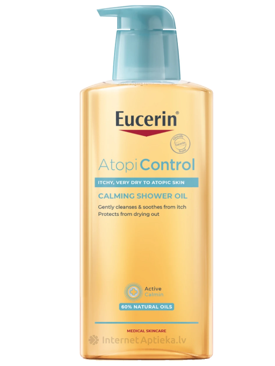 Eucerin AtopiControl attīrošā eļļa, 400 ml | internetaptieka.lv